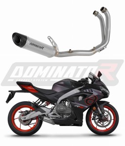 Aprilia RS 457 2024 - 2026 Ligne complète d'échappement Collecteur Silencieux Titane HP8 + dB killer