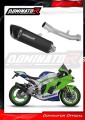 Kawasaki ZX10R / RR EXHAUST Suzuki Muffler Auspuff Sportauspuff Silencer Echappement Silencieux Scarico Scarichi Escape Wydech Tłumik HP6 BLACK 2021 - 2024 Dominator