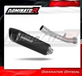 wydech tłumik DOMINATOR HP6 CZARNY pasujący do motocykla Kawasaki ZX10R / RR 2021 - 2025 2