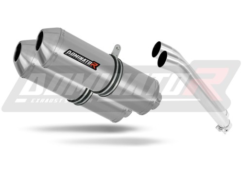 échappement silencieux DOMINATOR OVR compatible avec la moto SUZUKI DL 1000 V Strom 2002  2011