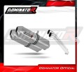échappement silencieux DOMINATOR OVR compatible avec la moto SUZUKI DL 1000 V Strom 2002  2011 2