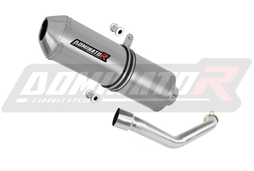 échappement silencieux DOMINATOR OVR compatible avec la moto SUZUKI BURGMAN 400 2003  2006