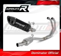 kompletny układ wydechowy z tłumikiem DOMINATOR Full System HP8 CZARNY pasujący do motocykla Yamaha MT-03 2020 - 2023 3