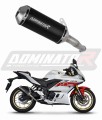 échappement silencieux DOMINATOR OV G2 noir compatible avec la moto Yamaha YZFR3 2019  2024 2