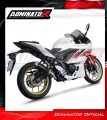 échappement silencieux DOMINATOR OV G2 noir compatible avec la moto Yamaha YZFR3 2019  2024 5