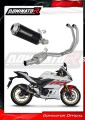 kompletny układ wydechowy z tłumikiem DOMINATOR Full System OV G2 CZARNY pasujący do motocykla Yamaha YZF-R3 2019 - 2024 3