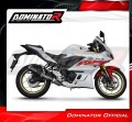 système d’échappement complet avec silencieux DOMINATOR Full System OV G2 noir compatible avec la moto Yamaha YZFR3 2019  2024 6