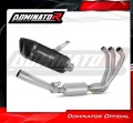 Yamaha MT-09 2024 EXHAUST Collector Manifold EX Full System Muffler Auspuff Sportauspuff Silencer Echappement Silencieux Scarico Scarichi Escape Wydech Tłumik HP6 BLACK Dominator Exhaust System 1