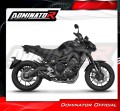 système d’échappement complet avec silencieux DOMINATOR Full System HP8 noir compatible avec la moto Yamaha MT09 2013  2016 2