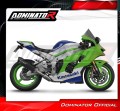 kompletny układ wydechowy z tłumikiem DOMINATOR Full System HP6 CZARNY pasujący do motocykla Kawasaki ZX10R / RR 2021 - 2025 4