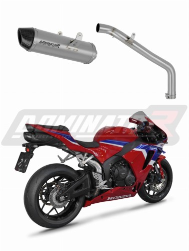échappement silencieux DOMINATOR titane HP2 compatible avec la moto Honda CBR 600RR 2013  2025