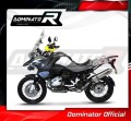 échappement silencieux DOMINATOR homologué rond compatible avec la moto BMW R1200GS 2010  2012 5