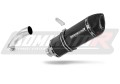 échappement silencieux DOMINATOR homologué noir HP1 compatible avec la moto BMW R1200GS 2010  2012