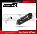 échappement silencieux DOMINATOR homologué noir HP1 compatible avec la moto BMW R1200GS 2010  2012 3