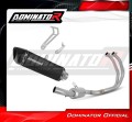 complete exhaust system with muffler DOMINATOR RACE Full System HP6 BLACK fits to Yamaha YZF R7 2021  2024 3