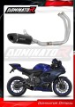 kompletny układ wydechowy z tłumikiem DOMINATOR Full System HP8 CZARNY pasujący do motocykla Yamaha YZF R7 2021 - 2024 3
