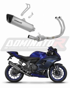 Yamaha YZF R7 2021 - 2024 RACE Ligne complète d'échappement EX Silencieux Titane HP6 + dB killer
