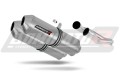 échappement silencieux DOMINATOR OVR compatible avec la moto Aprilia Pegaso 650 2001  2004