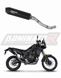 Yamaha Tenere 700 2019 - 2020 Pot d'échappement Silencieux MX2 NOIR + dB killer medium