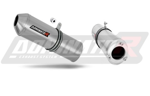 échappement silencieux DOMINATOR OVR compatible avec la moto Kawasaki ZRX 1200 R 2001  2007