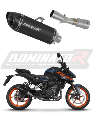 exhaust muffler DOMINATOR HP8 BLACK fits to KTM 390 Duke 2024