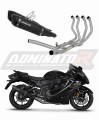 kompletny układ wydechowy z tłumikiem DOMINATOR Full System HP6 CZARNY pasujący do motocykla Suzuki GSX 1300 R Hayabusa 2021 - 2024