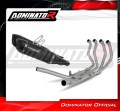 système d’échappement complet avec silencieux DOMINATOR Full System HP6 noir compatible avec la moto Suzuki GSX 1300 R Hayabusa 2021  2024 3