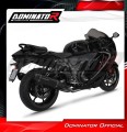 système d’échappement complet avec silencieux DOMINATOR Full System HP6 noir compatible avec la moto Suzuki GSX 1300 R Hayabusa 2021  2024 4
