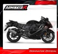Suzuki GSX 1300 R Hayabusa 2021 - 2024 EXHAUST Collector Manifold Full System Muffler Auspuff Sportauspuff Silencer Echappement Silencieux Scarico Scarichi Escape Wydech Tłumik HP6 Titanium Dominator Exhaust System 3