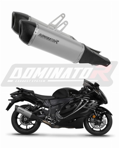 Pot D'échappement Force Pour Suzuki Hayabusa - Silencieux Inox-Titane - Neuf - Réf. 205045