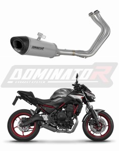 Kawasaki Ninja 650 2023 - 2026 Ligne complète d'échappement Collecteur Silencieux Titane HP8 + dB killer