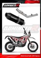 wydech tłumik DOMINATOR MX2 CZARNY pasujący do motocykla Kove 450 RALLY 2023 - 2025 2
