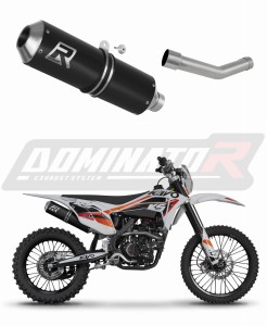Kayo K5 300 Enduro 2024 - 2025 Pot d'échappement Silencieux MX NOIR + dB killer