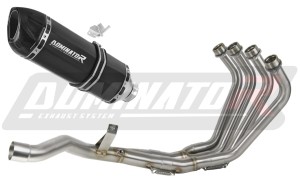 Yamaha XJ 6N / S / F 2009 - 2016  Ligne complète d'échappement Collecteur Silencieux HP1 NOIR + dB killer
