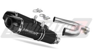 Aprilia SL 750 Shiver 2007 - 2016 Pot d'échappement Silencieux HP1 NOIR + dB killer