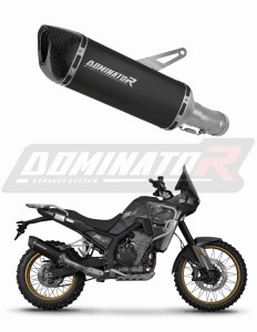 Kove 800 X Pro Adventure 2023 - 2026 Pot d'échappement Silencieux HP6 NOIR + dB killer