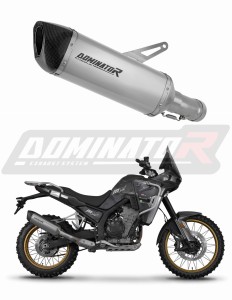 Kove 800 X Pro Adventure 2023 - 2026 Pot d'échappement Silencieux Titane HP6 + dB killer