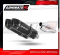 échappement silencieux DOMINATOR HP1 noir compatible avec la moto Ducati MONSTER 900 1993  2004 2