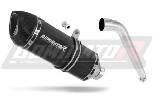 Honda XL 125 V VARADERO 2007 - 2012 Pot d'échappement Silencieux HP1 NOIR + dB killer