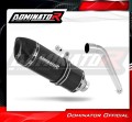 exhaust muffler DOMINATOR HP1 BLACK fits to Honda XL 125 V VARADERO 2007  2012 3