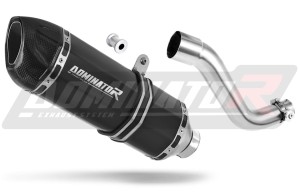 Honda CRF 250 Rally 2017 - 2019 Pot d'échappement Silencieux HP1 NOIR + dB killer