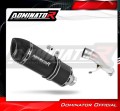 échappement silencieux DOMINATOR HP1 noir compatible avec la moto Honda CB 500 1993  2003 2