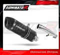 échappement silencieux DOMINATOR HP1 noir compatible avec la moto Honda CBF 600 2008  2013 2