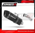 échappement silencieux DOMINATOR HP1 noir compatible avec la moto Honda CBR 600F PC41 2011  2015 2