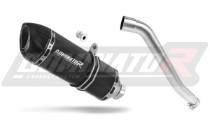 Honda XL 600 V TRANSALP 1987 - 2000 Pot d'échappement Silencieux HP1 NOIR + dB killer