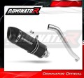 échappement silencieux DOMINATOR HP1 noir compatible avec la moto Honda XL 600 V TRANSALP 1987  2000 2