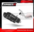 échappement silencieux DOMINATOR HP1 noir compatible avec la moto Honda FMX 650 2005  2009 2