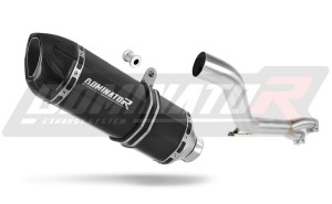 Honda NT 650 V DEAUVILLE RC47 1998 - 2005 Pot d'échappement Silencieux HP1 NOIR + dB killer