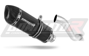 Honda VFR 750 1993 - 1997 HI Level Pot d'échappement Silencieux HP1 NOIR + dB killer
