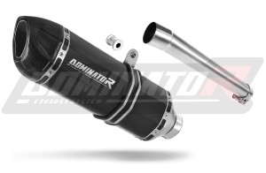 Honda XRV 750 AFRICA TWIN 1996 - 2003 RD07A Pot d'échappement Silencieux HP1 NOIR + dB killer